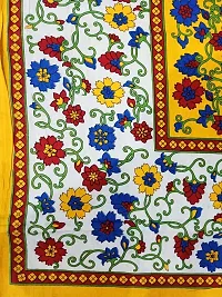 Parth Collection 300 TC Cotton Printed Double Bed Bedsheet Bedspread Traditional Rajasthani Jaipuri Printed Bedsheet with 2 Pillow Covers-thumb3