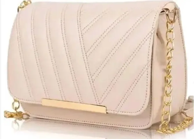 Fancy Synthetic Sling Bag For Women