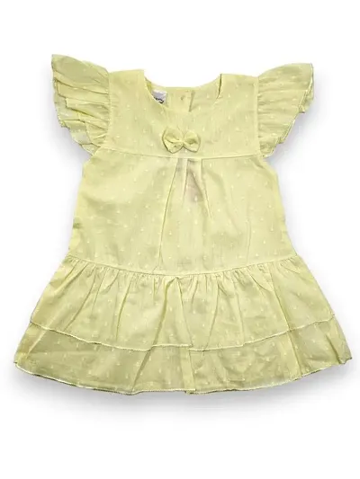 Fabulous Solid Frocks For Girls