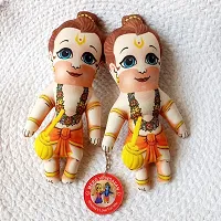 UAS Soft and Plush Washable Toy (8 inch) (Double Hanuman)-thumb2