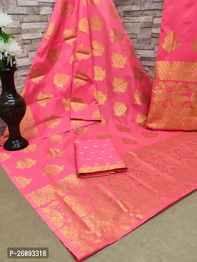 Embroidered Mekhela Chador Silk Blend Saree