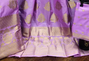 Embroidered Mekhela Chador Silk Blend Saree-thumb1