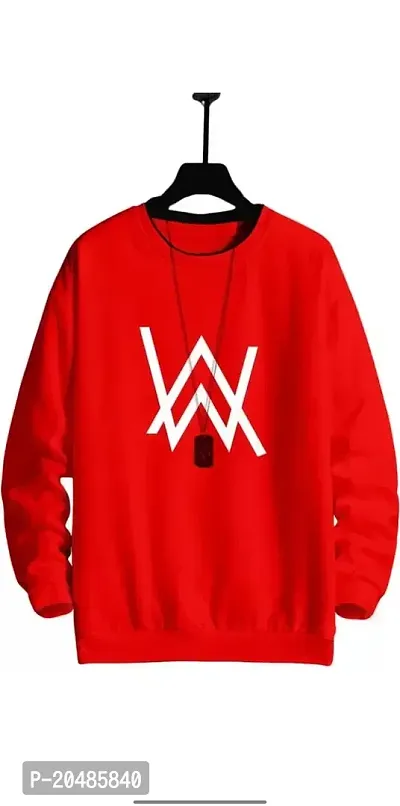 Farida Brand Symbol-W/A Men Sweatshirt (M, Red)