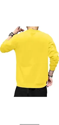 Farida Brand Symbol-India Men Sweatshirt (S, Yellow)-thumb1