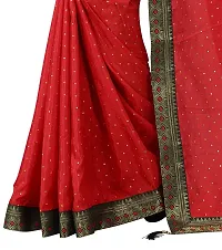 Elegant Art Silk Saree With Blouse Piece For Women-thumb3