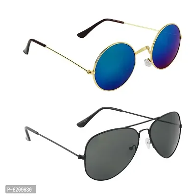 Trendy Combo of 2 Sunglasses Men and Women
