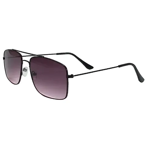 Modern Square Metal Unisex Sunglasses