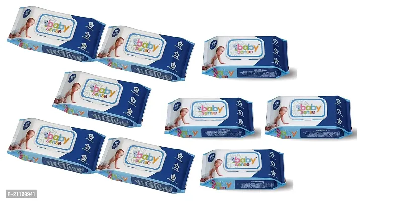 Premium Baby Wet Wipes with LID 80 Wipes Per Pack
