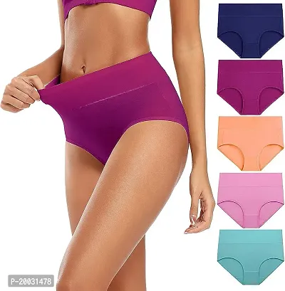 Buy Diving Deep Women's Cotton Underwear High Waisted Full Coverage Ladies  Panties Brief Panty Multipack Women Panties (regular Plus Size) Online In  India At Discounted Prices