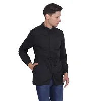 Branded High Quality Black Plain Jacket For Men's & Boy's (Medium / chest size is :- 42 inches )-thumb3