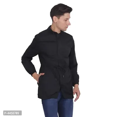 Branded High Quality Black Plain Jacket For Men's & Boy's (Medium / chest size is :- 42 inches )-thumb4