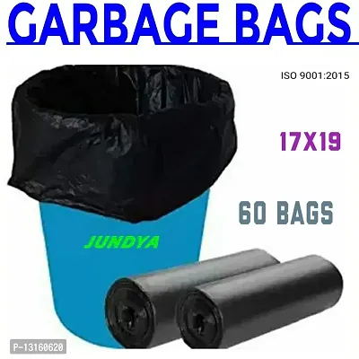 jundya oxo Biodegradable dustbin cover 17x19 black 02 roll medium-thumb0