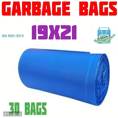 jundya oxo Biodegradable dustbin cover 19x21 blue 01 roll medium