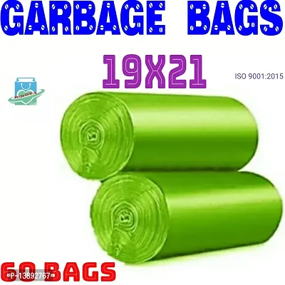 jundya oxo Biodegradable dustbin cover 19x21 GREEN 02  roll medium