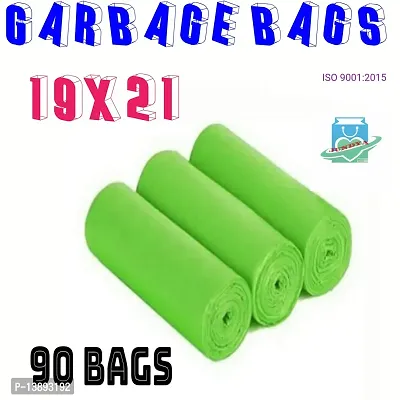 jundya oxo Biodegradable dustbin cover 19x21 green 03 roll medium