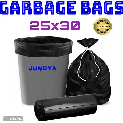 jundya oxo Biodegradable dustbin cover 25x30  black 01 roll large