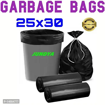 jundya oxo Biodegradable dustbin cover 25x30 black 02 roll large