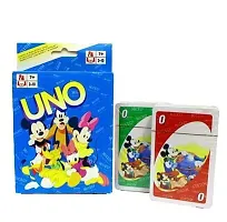 KIDS CARTOON CHARACTER COLOURFUL PRINT UNO  PLAYING CARD FAMILY GAME TIMEPASS INDOOR GAME(SET OF 2 - MULTICOLOUR))-thumb2