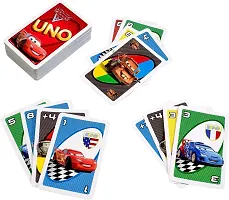 KIDS CARTOON CHARACTER COLOURFUL PRINT UNO  PLAYING CARD FAMILY GAME TIMEPASS INDOOR GAME(SET OF 2 - MULTICOLOUR))-thumb1