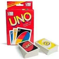 UNO COLOURFUL FAMILY PLAYING CARD INDOOR OUTDOOR TIME PASS  GAME( SET OF 2- 216 CARDS)-thumb3