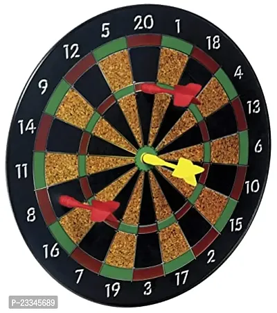 Foldable 17 Inch Double Sided Magnetic Dartboard Game with 4 Non Pointed Darts Board Game Accessories Board Game-thumb0