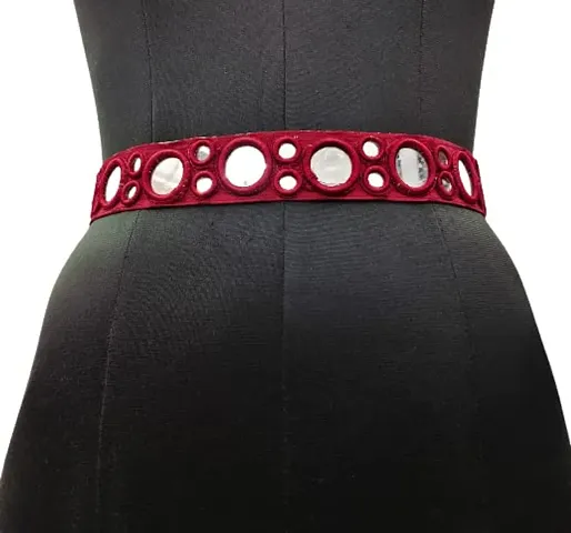 BAHUCHAR FASHION JS_46 mirror belt