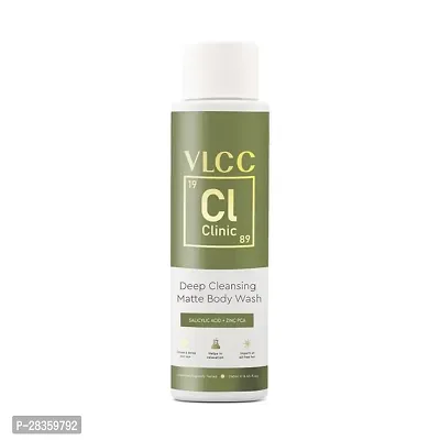 VLCC Clinic Deep Cleansing Matte Body Wash - 250 ml - Non-Greasy | Shower Body Wash | Suitable For All Skin Types