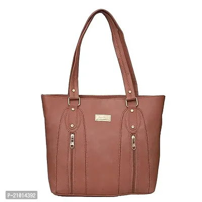 Stylish Brown Leather  Handbags For Women