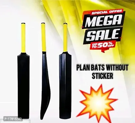 Pvc Plastic Cricket Bat, Plastic Bat Full Size Power Hitter for 15+ Age Groups-thumb0