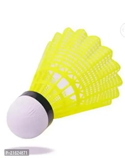 Trendy Double Shaft 2 Raqucet 6 Shuttle with Skipping Rope Free  Soft Grip Combo Offers-thumb4