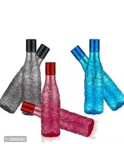 Premium Quality Plastic Water Bottles Pack Of 6-thumb0