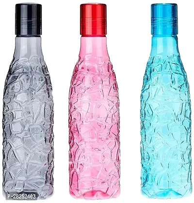 Classic Plastic Water Bottle Pack Of 3-thumb0
