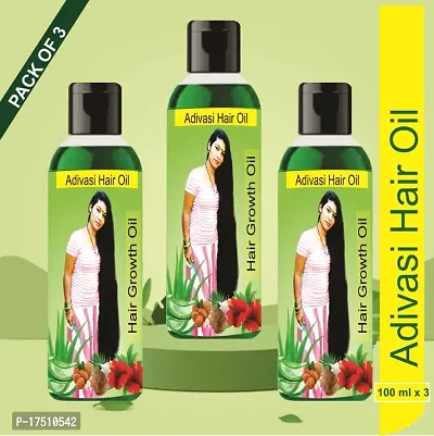 Adivasi Oil Hair Regrowth  Hair Falls Control , Healthy Scalp Hair Oil (100 ML) (Pack Of 3)-thumb0