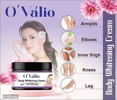 Ovalio Spot Removal , Skin Whitening  Brightening Body Cream For Men  Women (50 g)(Pack Of 2)-thumb2