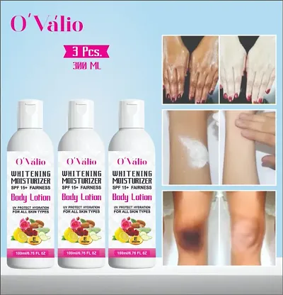 OValio Moisturizing Body Lotion (Pack Of 3)