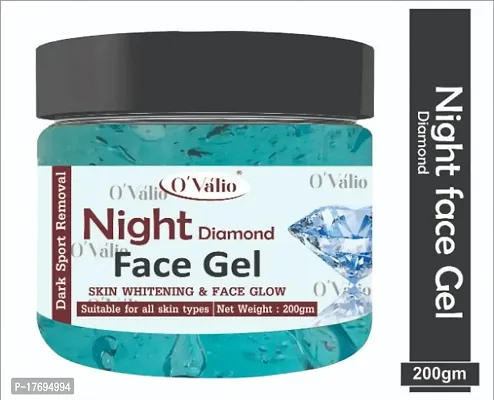 Night Diamond Face Massage Invigorate  Rejuvenate Skin Face Gel (Pack Of 1)(200 GM)