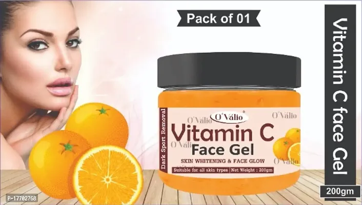 Vitamin C Natural Glowing Skin Deeply Moisturizing Face Gel (Pack Of 1)(200 GM)