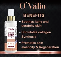 Ovalio Anti Wrinkle Repair Stretch Marks Removal,Pregnancy Stretch Mark Oil (Pack Of 3)(100 ml)-thumb3
