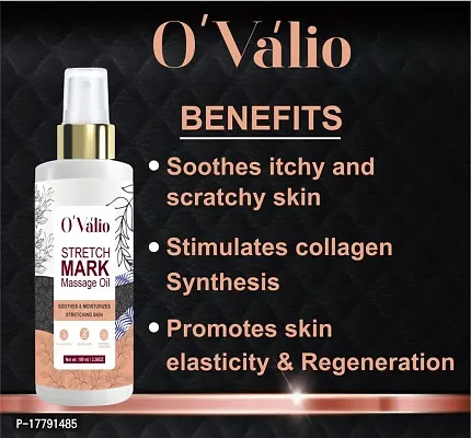 Ovalio Anti Wrinkle Repair Stretch Marks Removal,Pregnancy Stretch Mark Oil (Pack Of 3)(100 ml)-thumb4