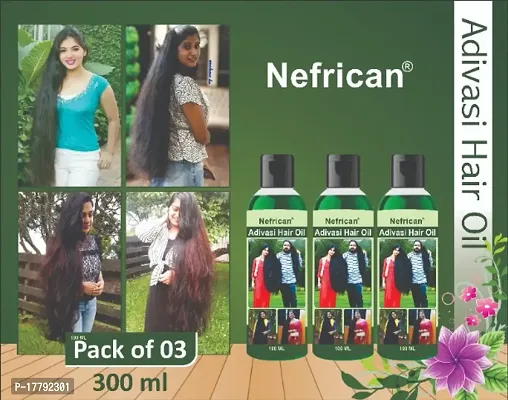 Adivasi Oil Hair Regrowth  Hair Falls Control , Healthy Scalp Hair Oil (100 ML) (Pack Of 3)