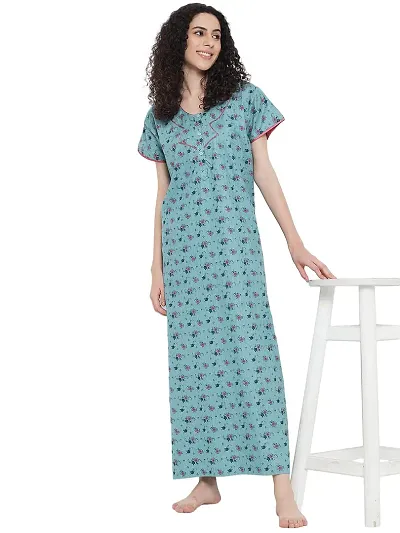 Stylish Fancy Nighty Gown For Women Pack Of 1