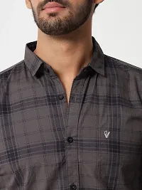 Stylish Fancy Casual Cotton Shirts For Men-thumb1