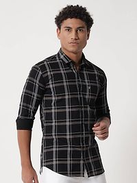 Stylish Fancy Casual Cotton Shirts For Men-thumb3