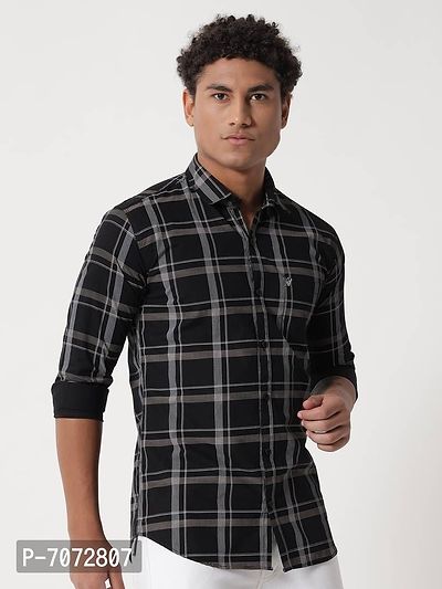 Stylish Fancy Casual Cotton Shirts For Men-thumb4