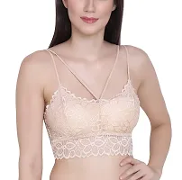 Women Lightly Padded Bandeau Bra-thumb3