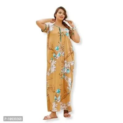 Buy KHUSHI PRINT Women Cotton Nighty, Gown, Sleepwear, Nightwear