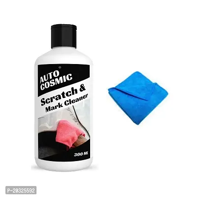 AUTOCOSMIC Scratch  Mark Cleaner (300ML) with Microfiber Cloth-thumb0