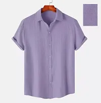 Classic Solid Casual Shirts for Men-thumb4