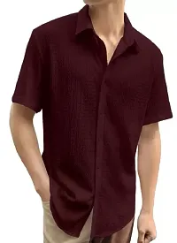 Classic Solid Casual Shirts for Men-thumb2
