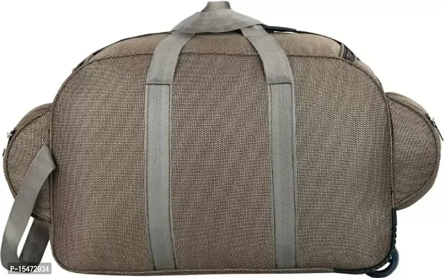 60 L STROLLY DUFFLE BAG -(Eepandable) super premium heavy duty 60 L Lithtweight Luggage bag-thumb4